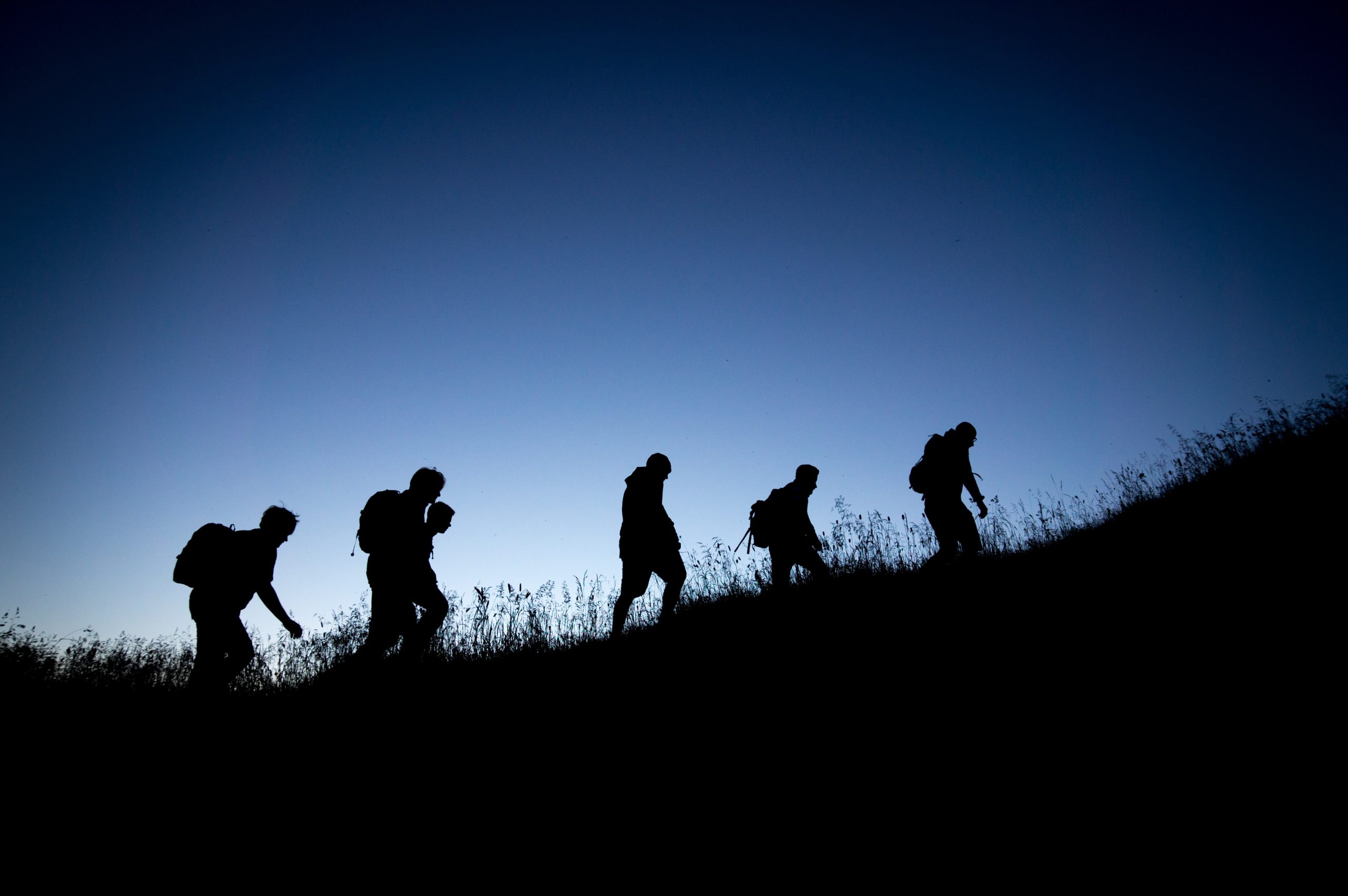 rucking together